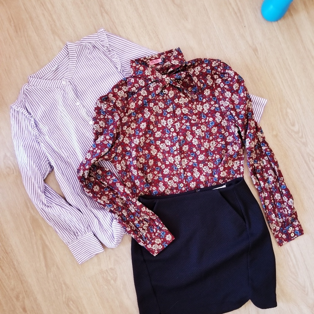 Bundle Old Navy Chi Chi London Button down shirts